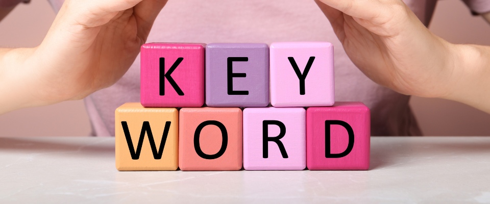 Einer der wichtigen SEO-Tipps: auf die Keywords kommt es an.